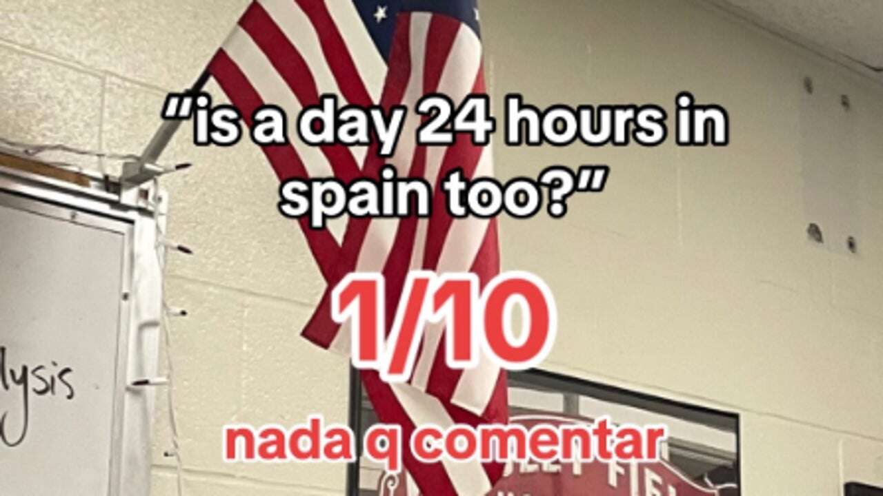 Un estudiante español revela las surrealistas preguntas que le hacen en Estados Unidos: 