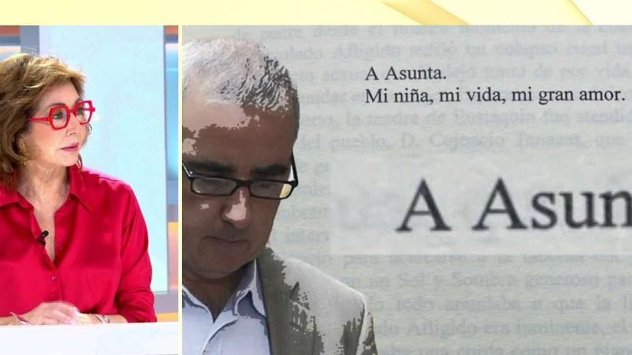 Ana Rosa Quintana alucina con el libro de Adolfo Basterra: 