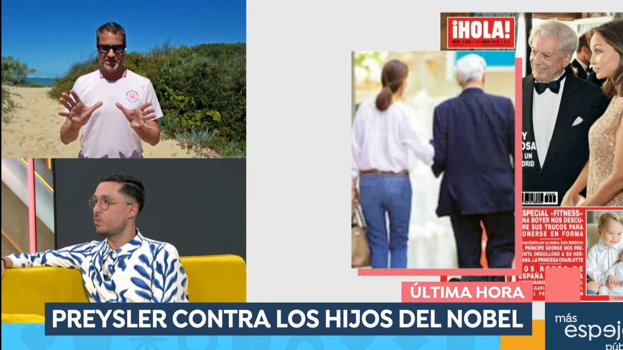 Tercera bronca seguida por la muerte de Mario Vargas Llosa en 'Espejo Público': 