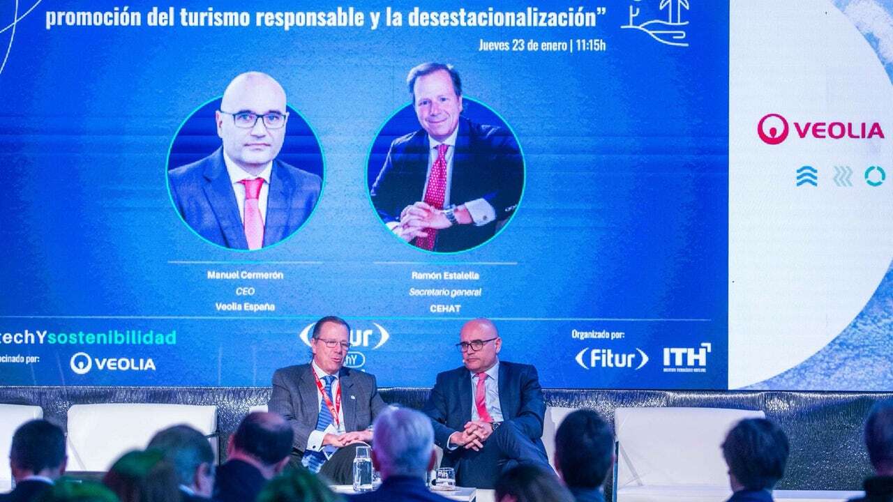 Veolia impulsa el turismo sostenible con innovadoras soluciones en Fitur 2025