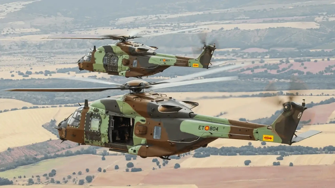 El nuevo helicóptero de élite NH90 Caïman Standard 2 de Francia: armas dobles y optrónica avanzada