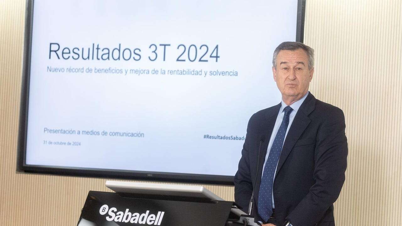 El Sabadell anticipa un dividendo «suelo» de 2.900 millones tras resultados récord