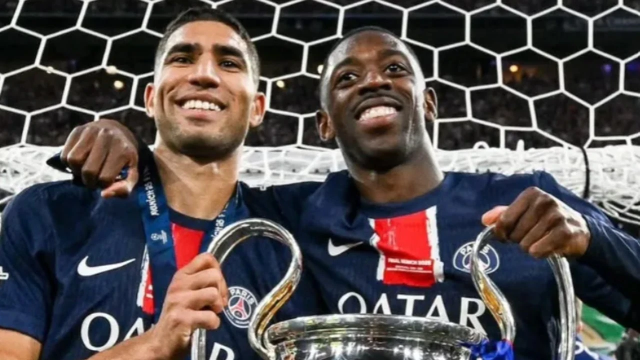 El balón de oro dinamita el vestuario del PSG: Hakimi suelta la bomba y el representante de Dembelé no se calla