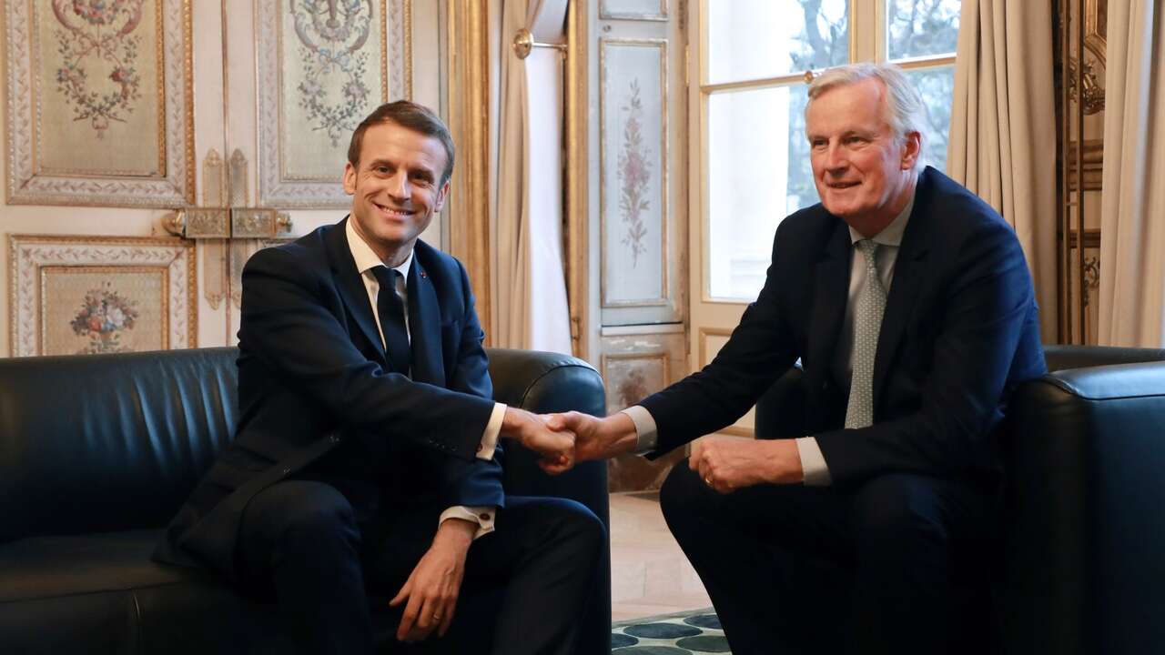 Barnier presenta a Macron su Gobierno tras duras negociaciones con los partidos