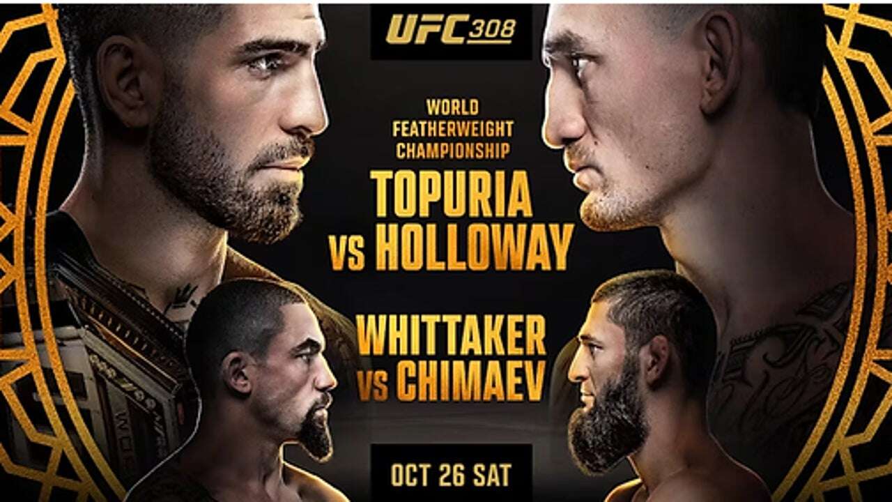 Ilia Topuria vs Max Holloway del UFC 308, en directo: última hora del combate, reacciones y ganador