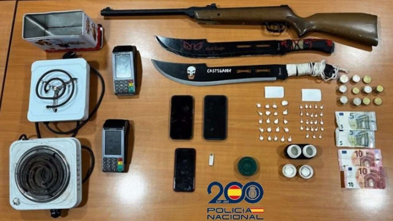 Desarticulada una red de tráfico de drogas en Melilla que usaba a menores