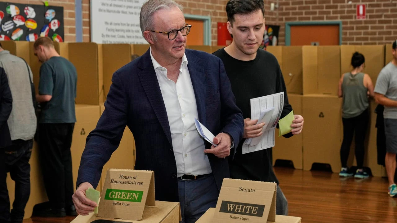 Los laboristas encabezan el recuento electoral en Australia