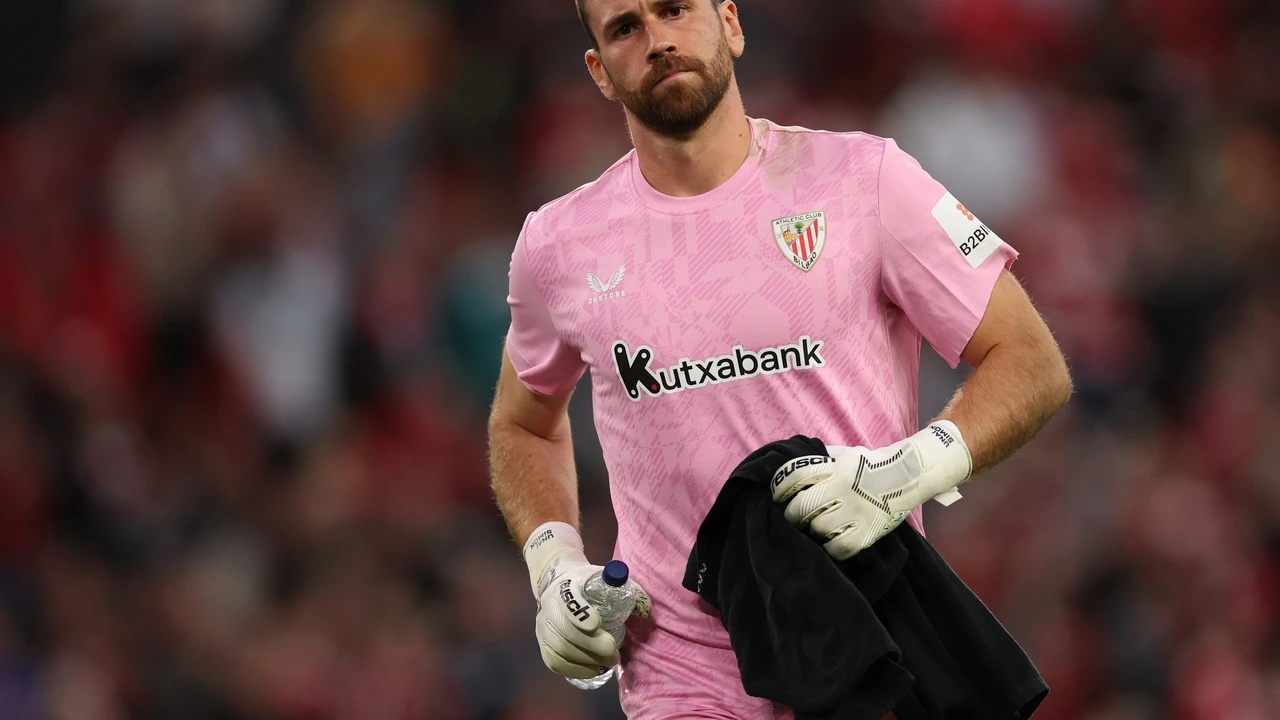 Unai Simón se alinea con el Real Madrid y carga contra Tebas por el partido de Miami: 