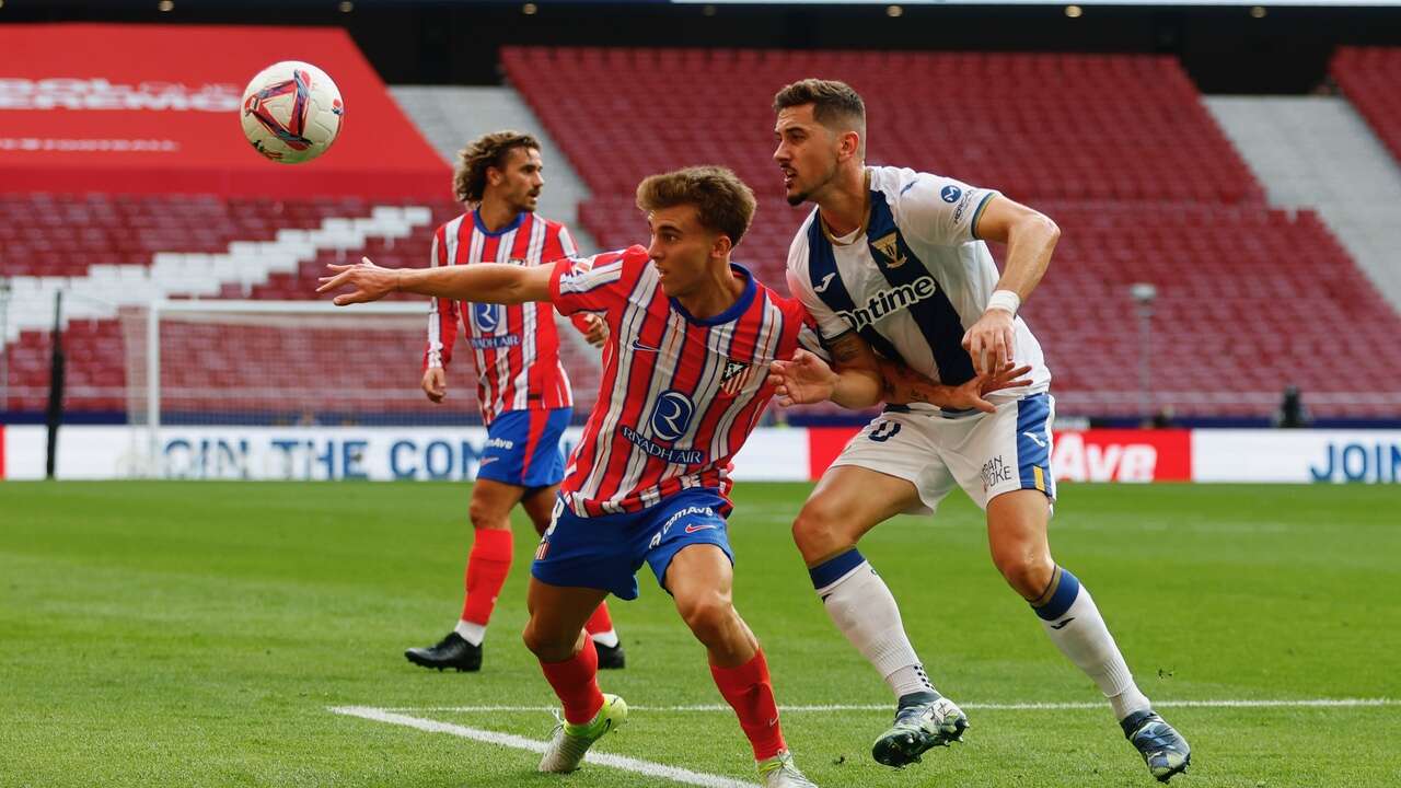 La comentada reacción del Metropolitano cuando se ha pedido que no se tiren objetos en el Atlético - Leganés