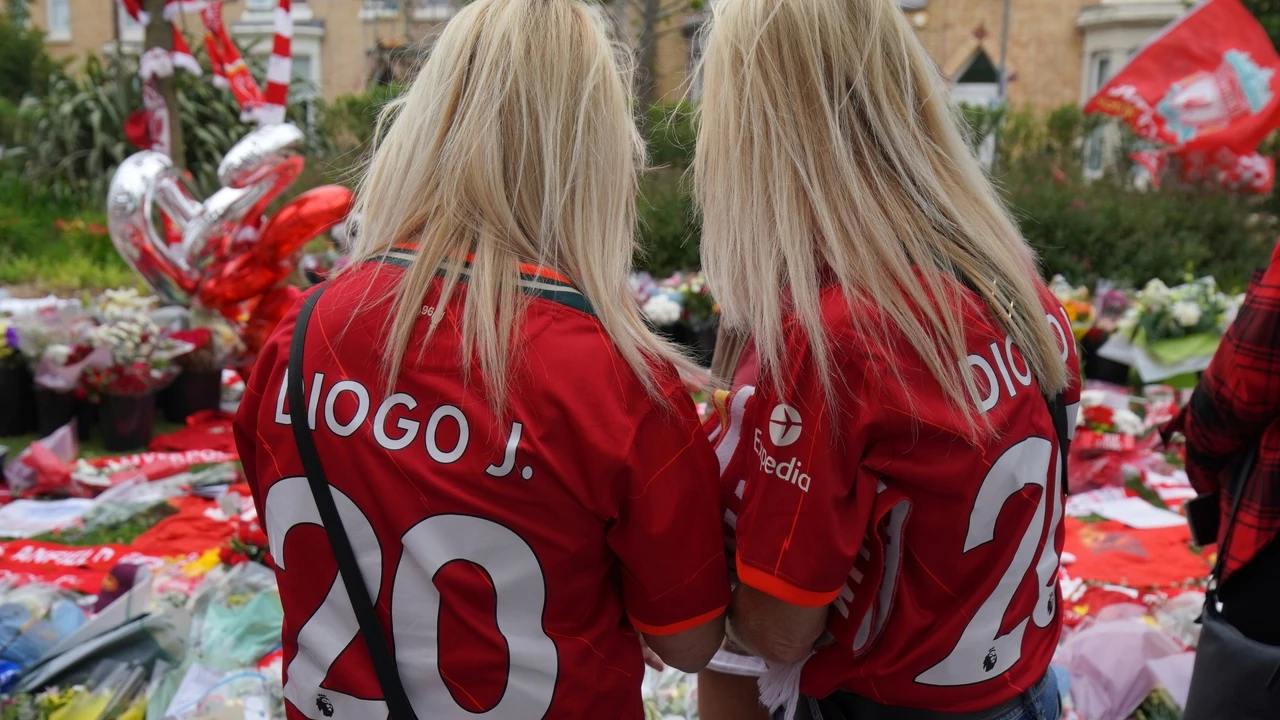 El Liverpool confirma la retirada del dorsal 20, que vestía Diogo Jota