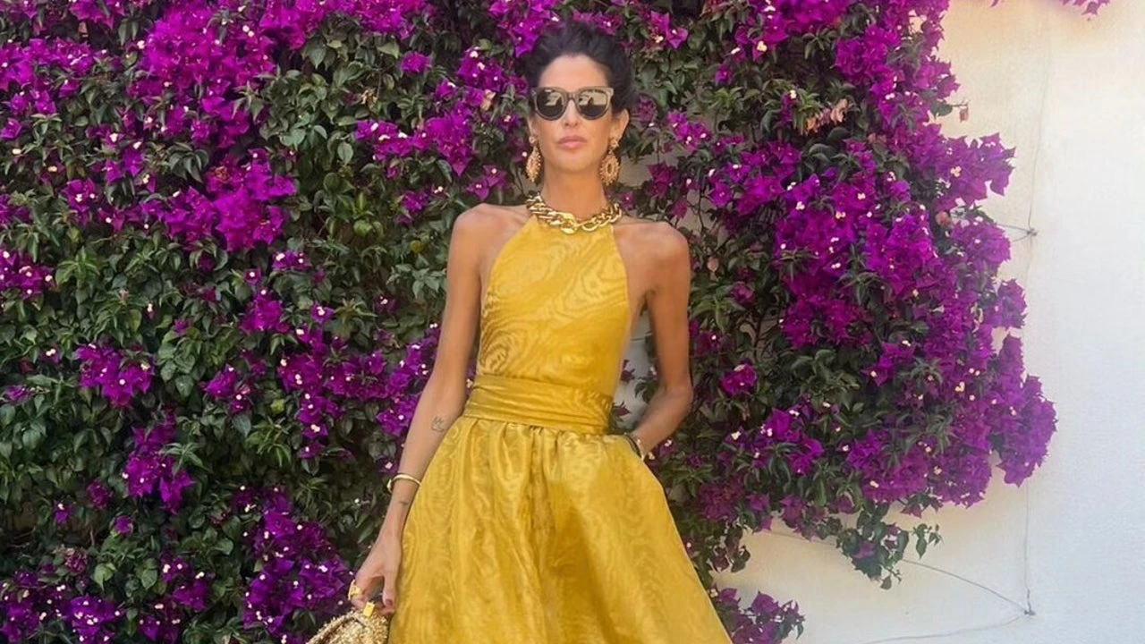 Inés Domecq es la andaluza más glamurosa y lo ha vuelto a demostrar este fin de semana como la invitada perfecta de boda con un vestido de Robero Diz