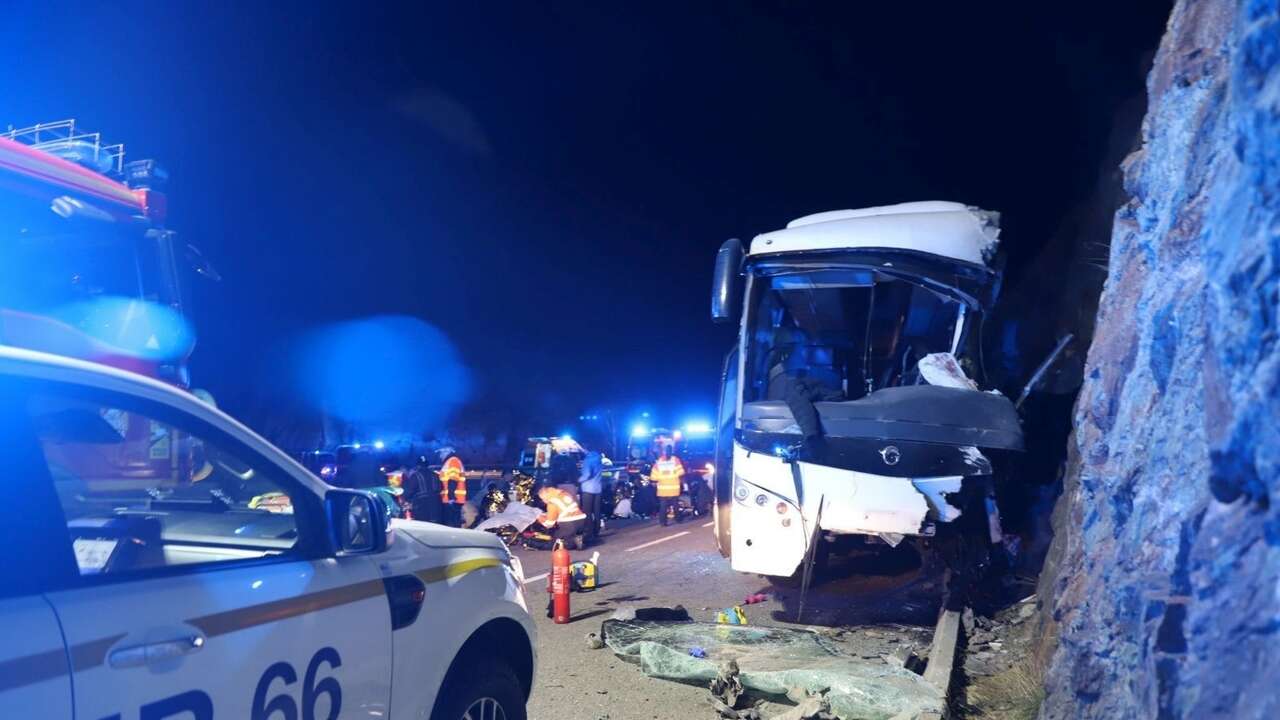 Prisión provisional para el conductor del bus accidentado en Francia tras dar positivo en cocaína