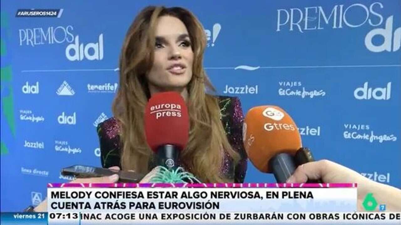 Un invitado inesperado y alguna que otra sorpresa: los planes de Melody para Eurovisión 2025