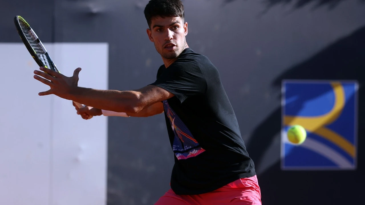 Alcaraz - Lajovic: horario y dónde ver online TV, segunda ronda Masters 1.000 Roma