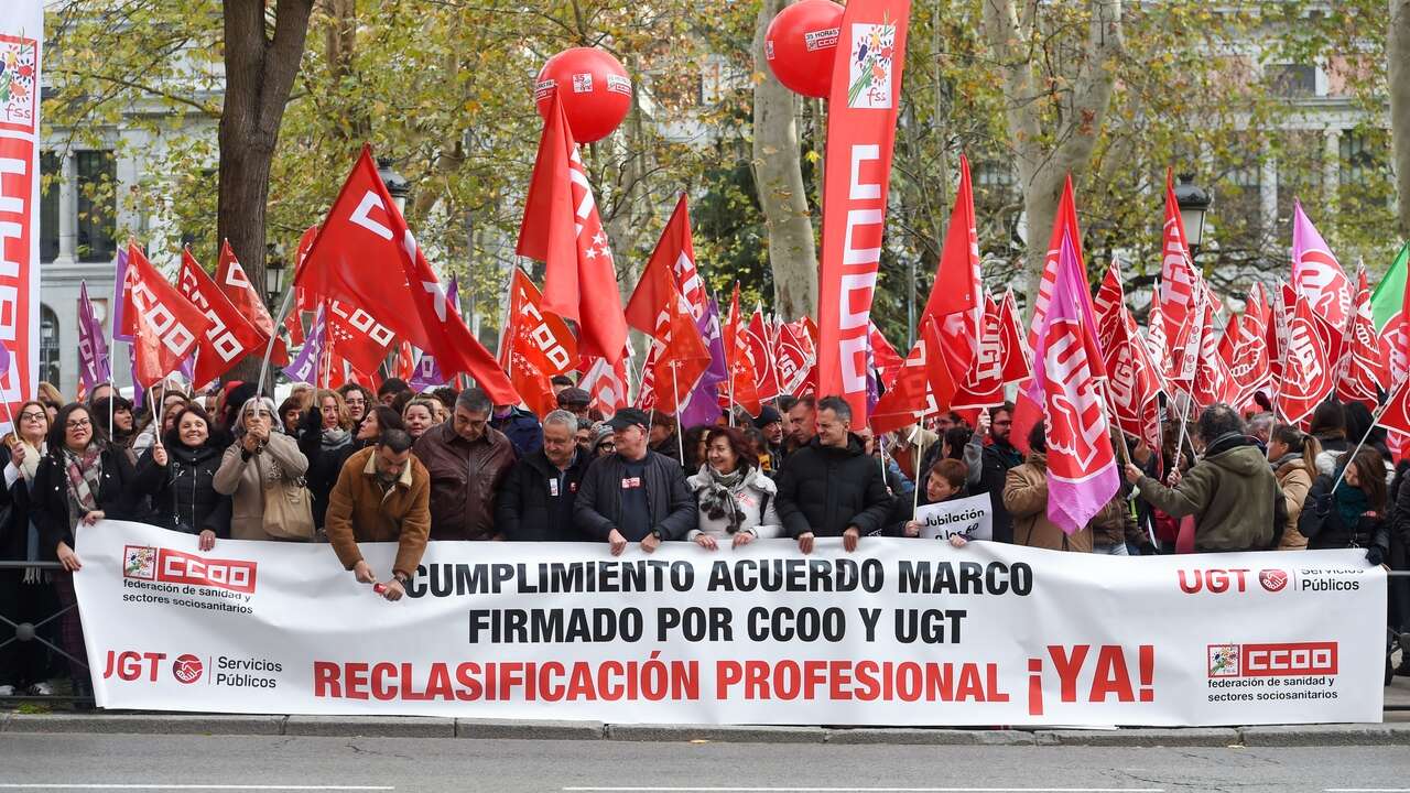 CC OO y UGT se revuelven contra Mónica García por quererles imponer el nuevo Estatuto Marco