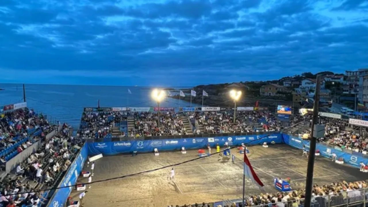 Así es el único torneo de tenis del mundo que solo se juega cuando baja la marea