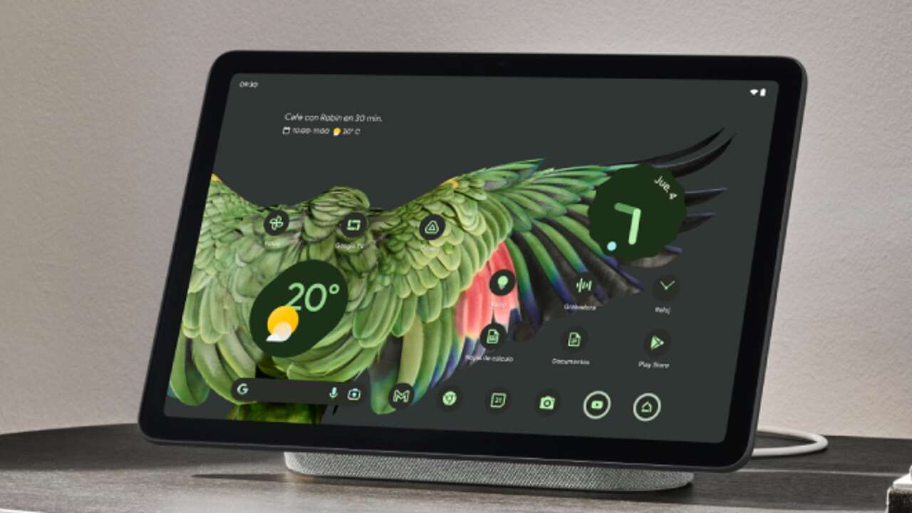 Análisis del Pixel Tablet: la diferencia la marca la base de carga con altavoz