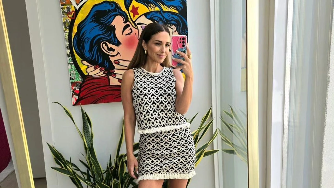 No hay DANA que se resista al conjunto de crochet de Paula Echevarria de su colección con Primark para llevarlo con sandalias planas