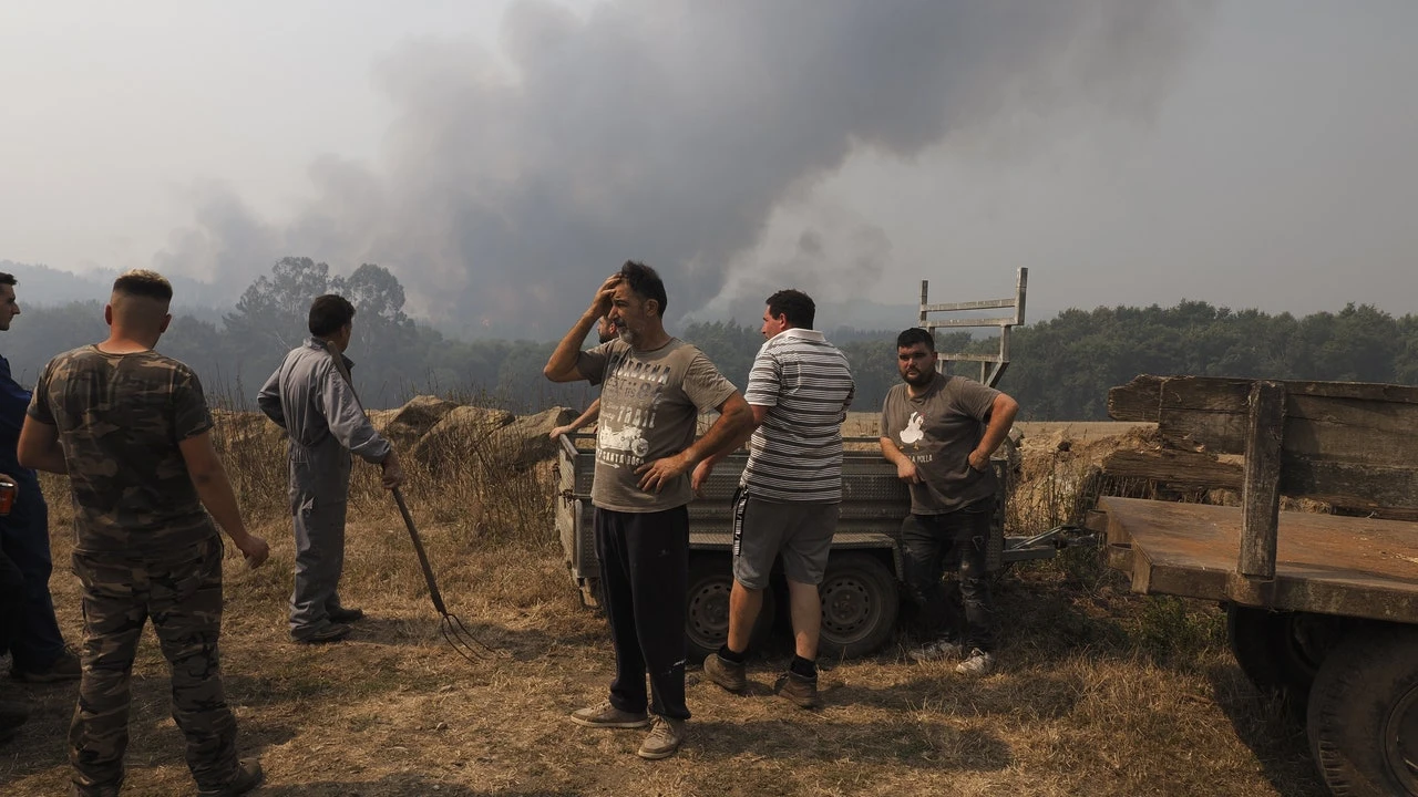 Galicia frente al fuego: brigadistas heridos, aldeas arrasadas y bosques centenarios en peligro