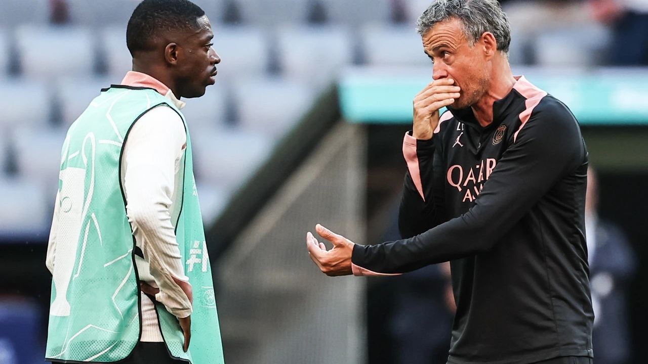 Final PSG-Inter: el secreto del cambio radical de Dembélé con Luis Enrique