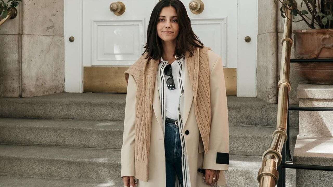 Nos acabamos de enamorar de los vaqueros animal print que María G. de Jaime se ha comprado en Massimo Dutti