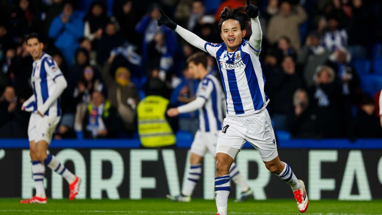 Kubo vuelve a darle tres puntos a la Real Sociedad con esta gran jugada individual