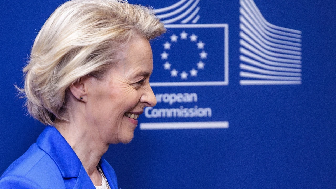 La UE suspende por 90 días sus contramedidas a aranceles de EEUU, anuncia Von der Leyen
