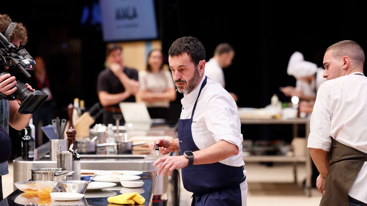 La creatividad de Ricard Camarena vence a la IA en un duelo en San Sebastián Gastronómika