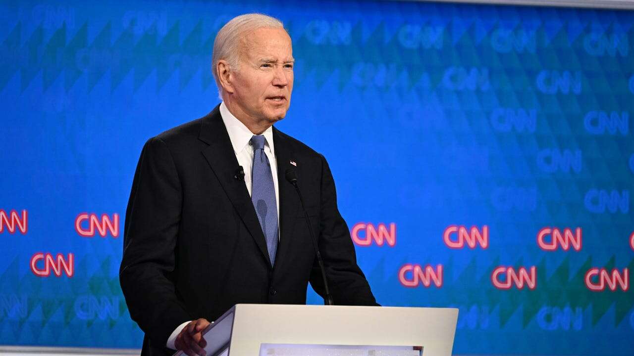 Biden, no te pasa nada malo: estás para cuidar el jardín