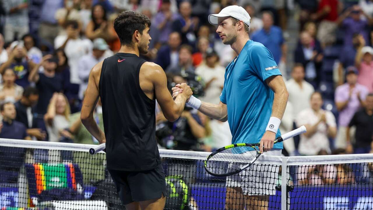 El gesto de Alcaraz con el público tras su sorprendente eliminación en el US Open