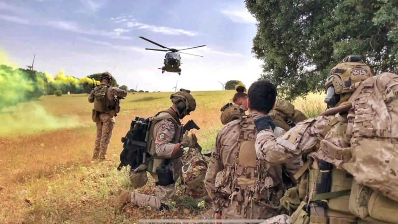 Helicópteros, cazas y fuerzas especiales del Ejército del Aire toman Albacete para el mayor curso táctico europeo