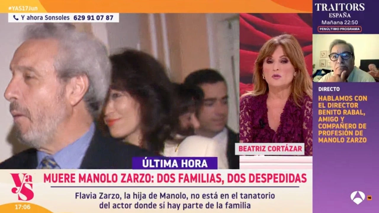 Beatriz Cortázar destapa en 'Y ahora Sonsoles' la verdadera relación entre Manolo Zarzo y su hija Flavia: 