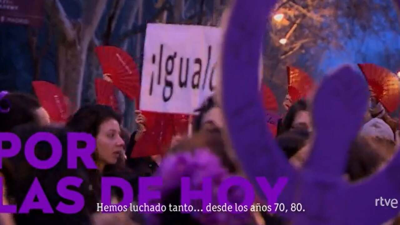 RTVE lanza una campaña con motivo del 8M: 'En igualdad, ni un paso atrás'