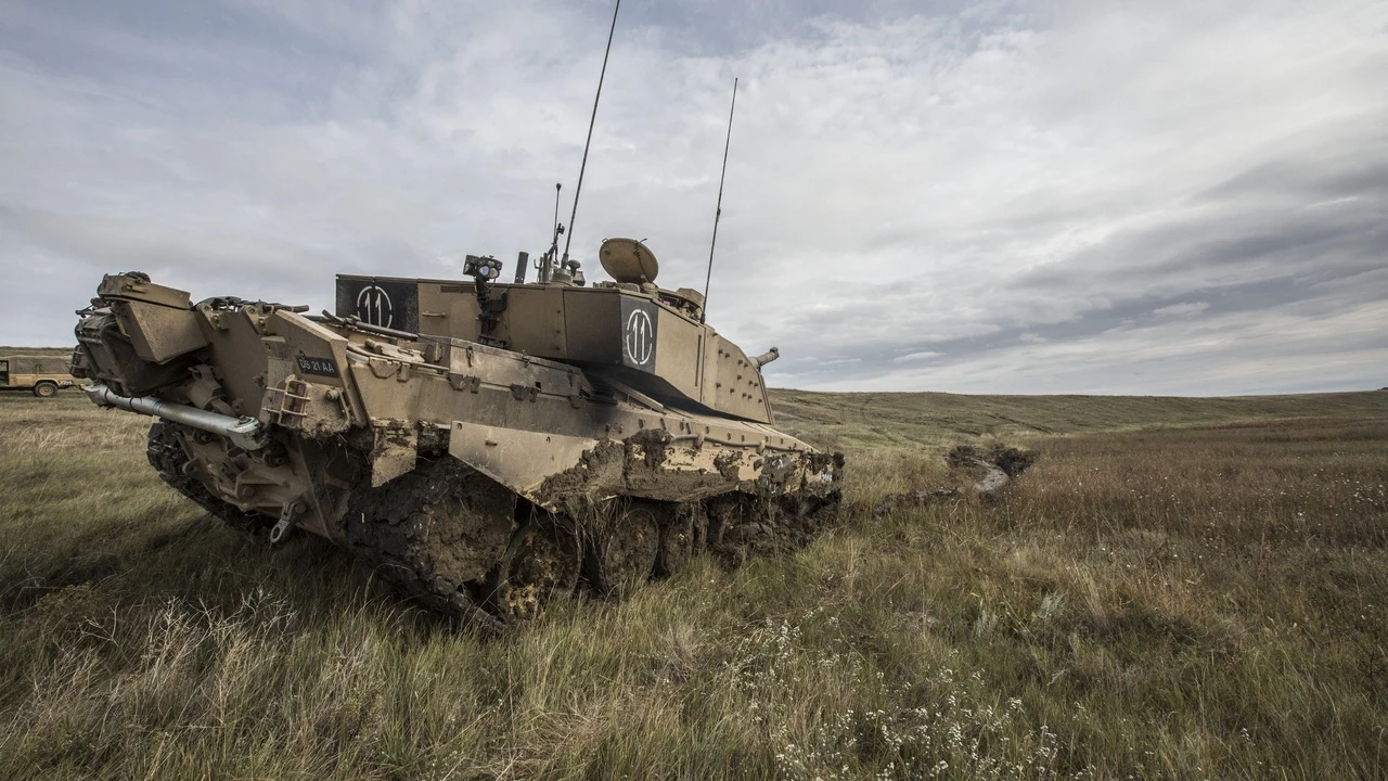 Ucrania ha entrado al territorio ruso de Kursk con tanques británicos Challenger 2