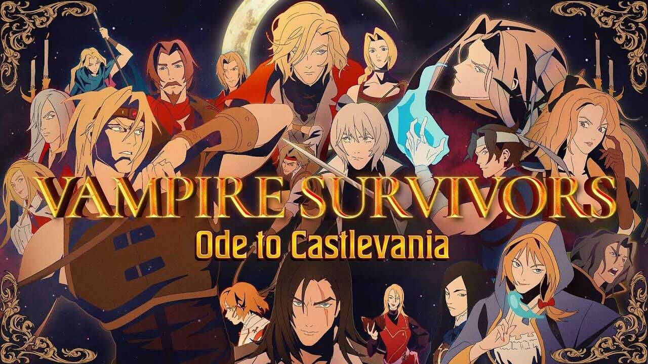 Vampire Survivors: La esperada expansión Ode to Castlevania llega a tiempo para Halloween