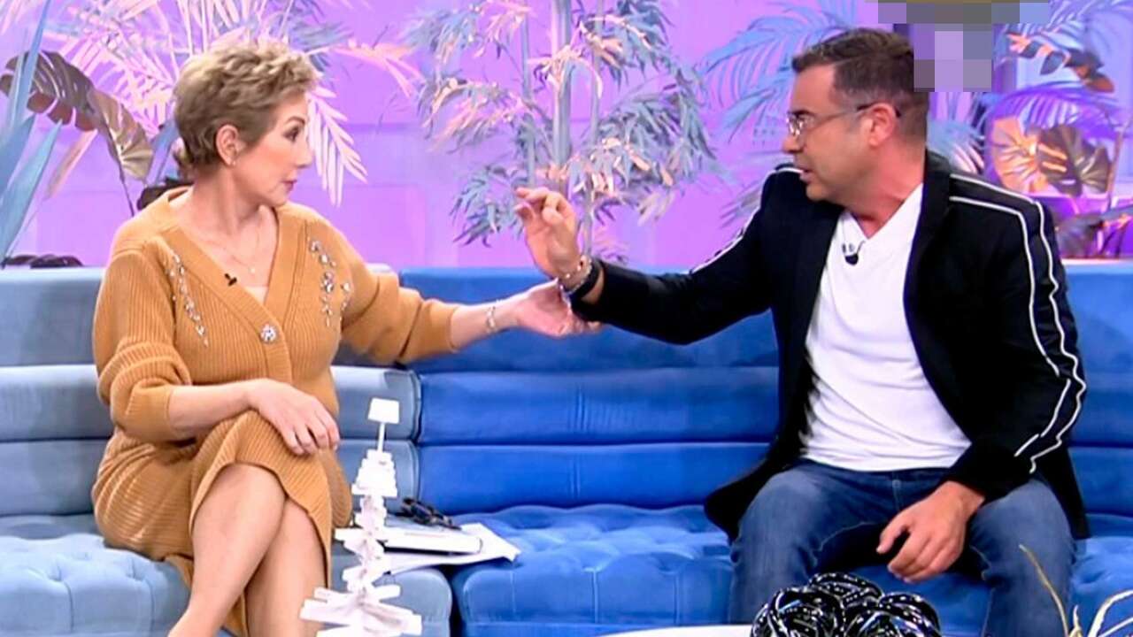 Esto es lo que opina Ana Rosa Quintana de Jorge Javier Vázquez antes de su cara a cara