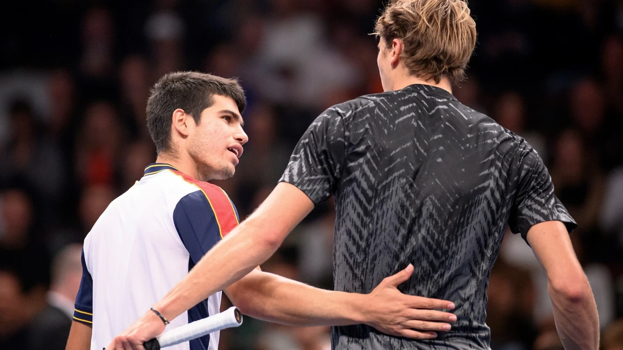 Así han sido los partidos de Alcaraz con Zverev, su rival en las semifinales de Cincinnati