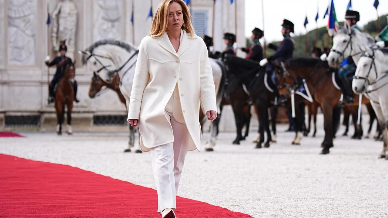 Meloni viaja a la Casa Blanca en plena crisis arancelaria