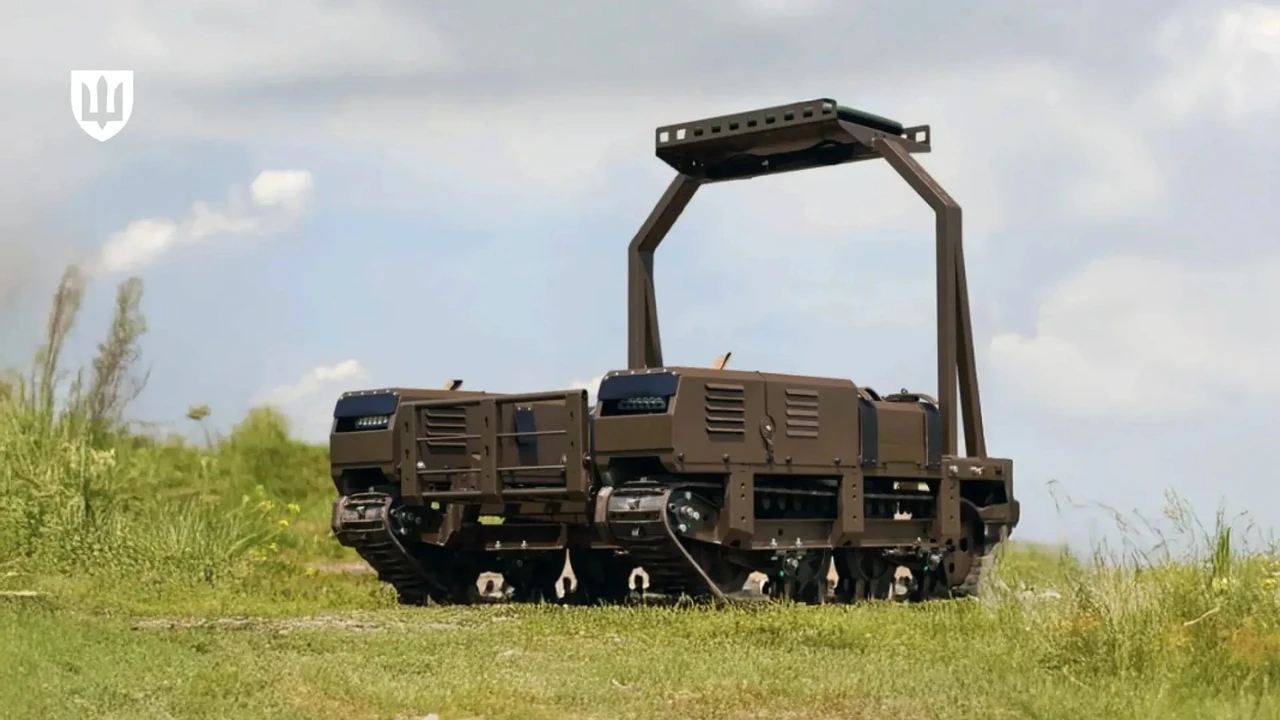 Ucrania sigue apostando por la robótica: acaba de desplegar este robot para ayudar a sus tropas
