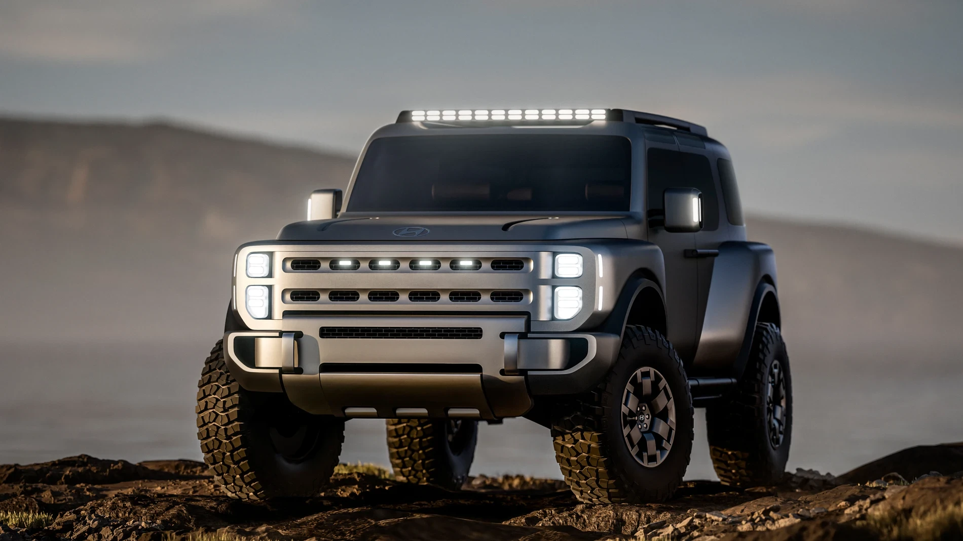 Boulder Concept: el brutal futuro todoterreno de Hyundai (y no es postureo precisamente )