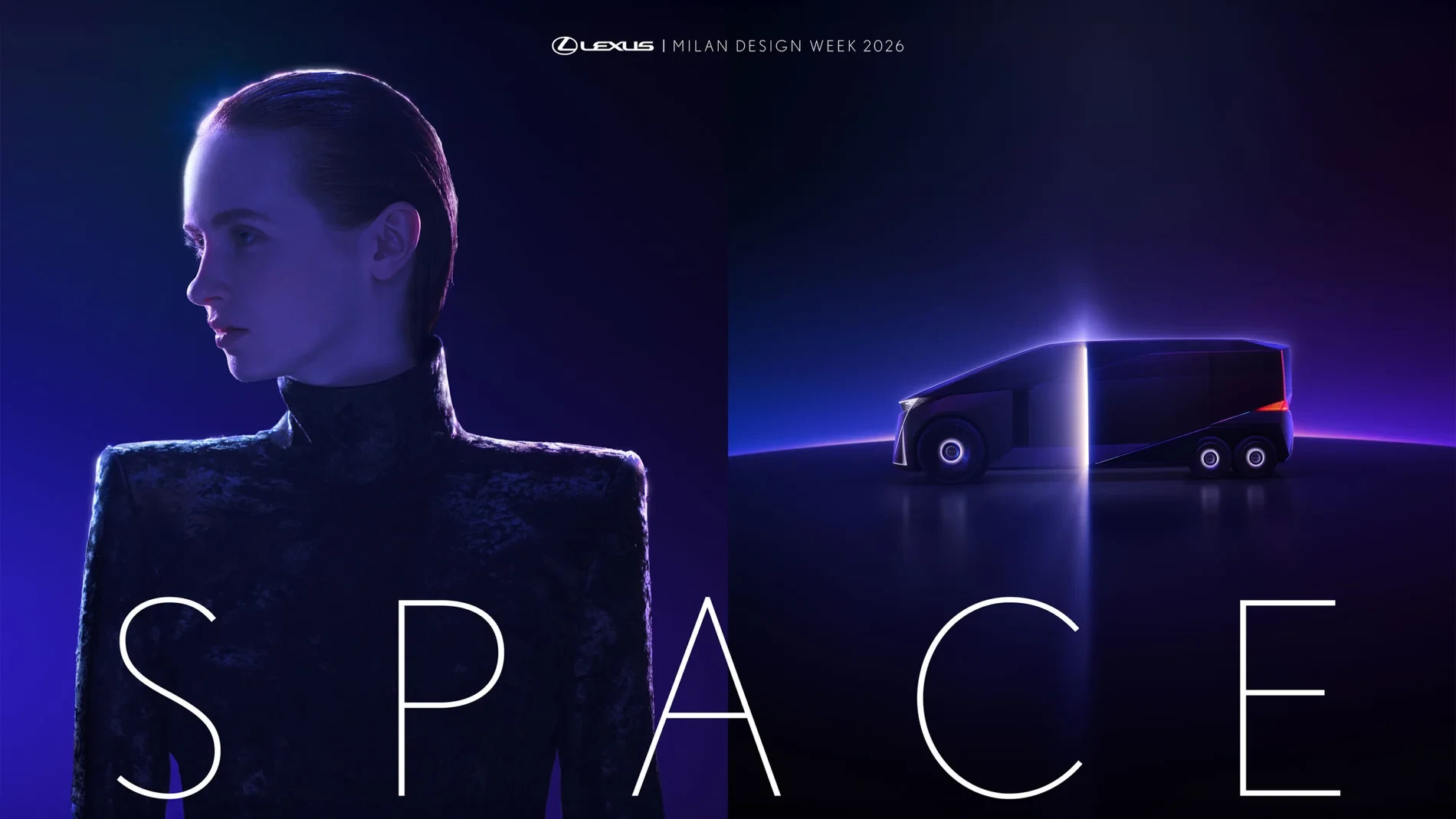 Lexus revoluciona el diseño en Milán 2026 con “SPACE”, su visión del futuro de la movilidad de lujo