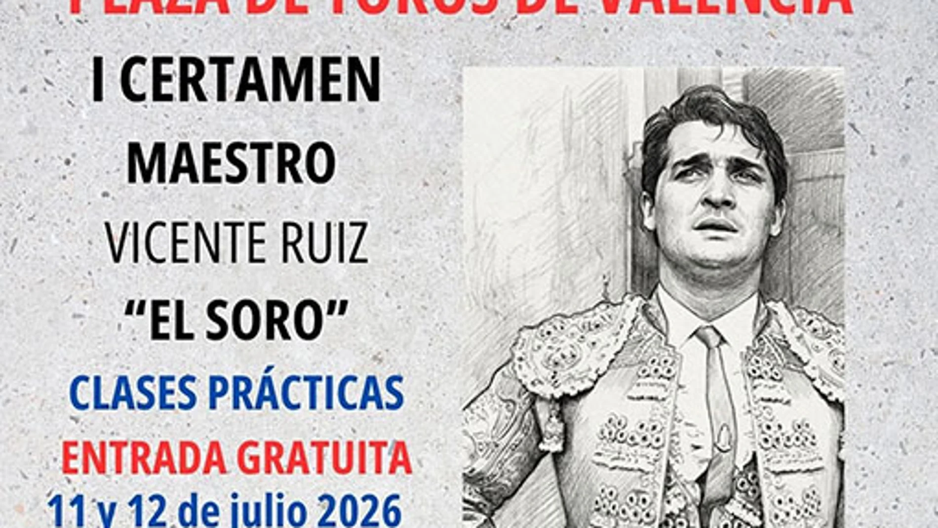 Nace el certamen Maestro Vicente Ruiz “El Soro”