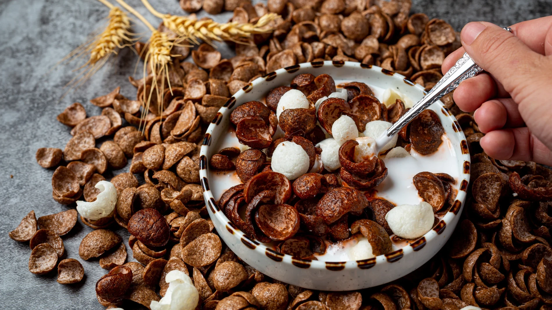 AESAN advierte de la 'posible presencia' de aluminio en cereales con chocolate para el desayuno