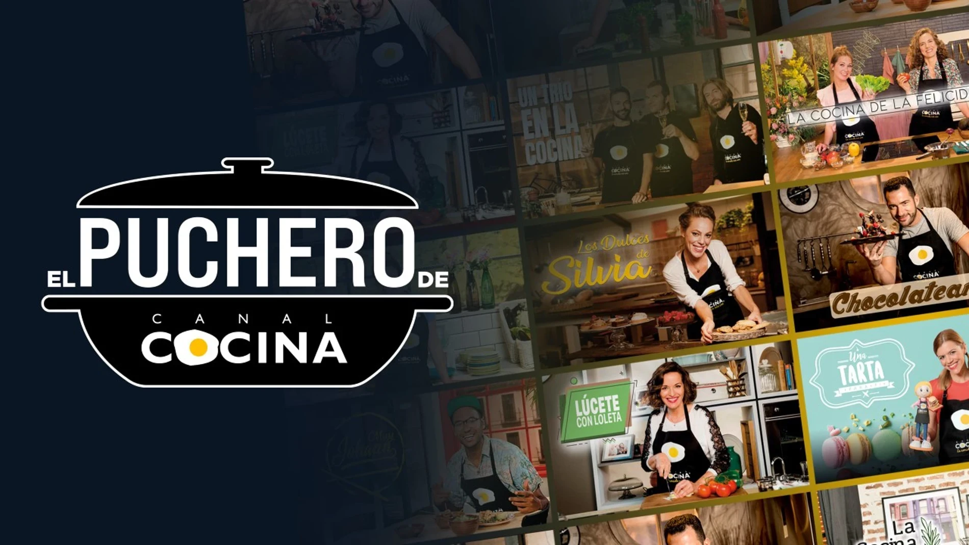 Canal Cocina lanza El Puchero, su nueva plataforma de streaming con más de 300 programas por 1,99 euros al mes