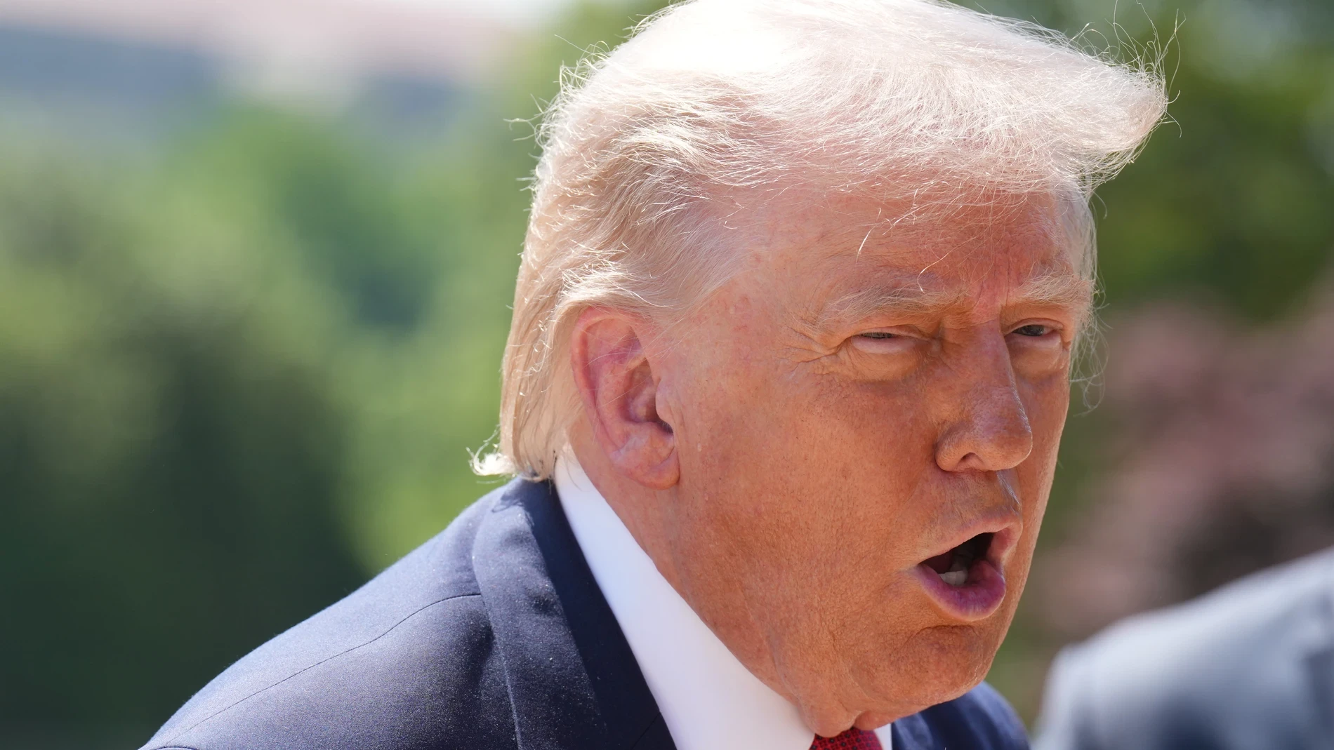 Trump denuncia irregularidades electorales en Maryland sin aportar pruebas