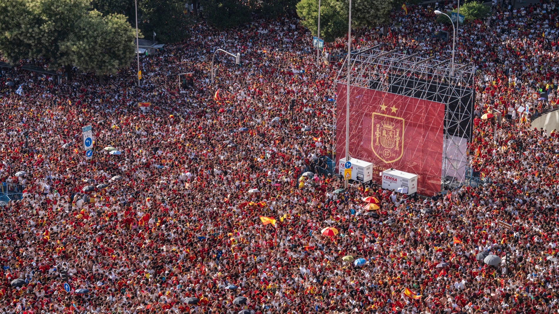 En las calles, una España sin complejos