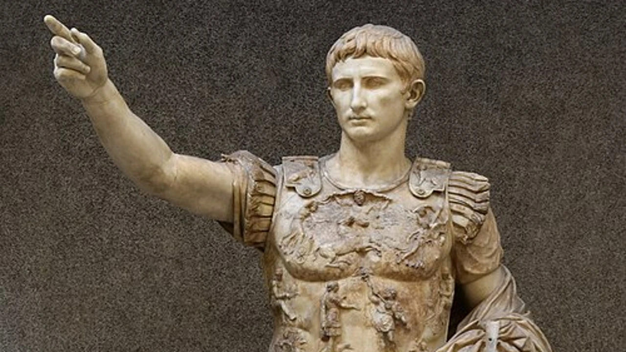 Cesar Augusto, fundador del Imperio romano: 