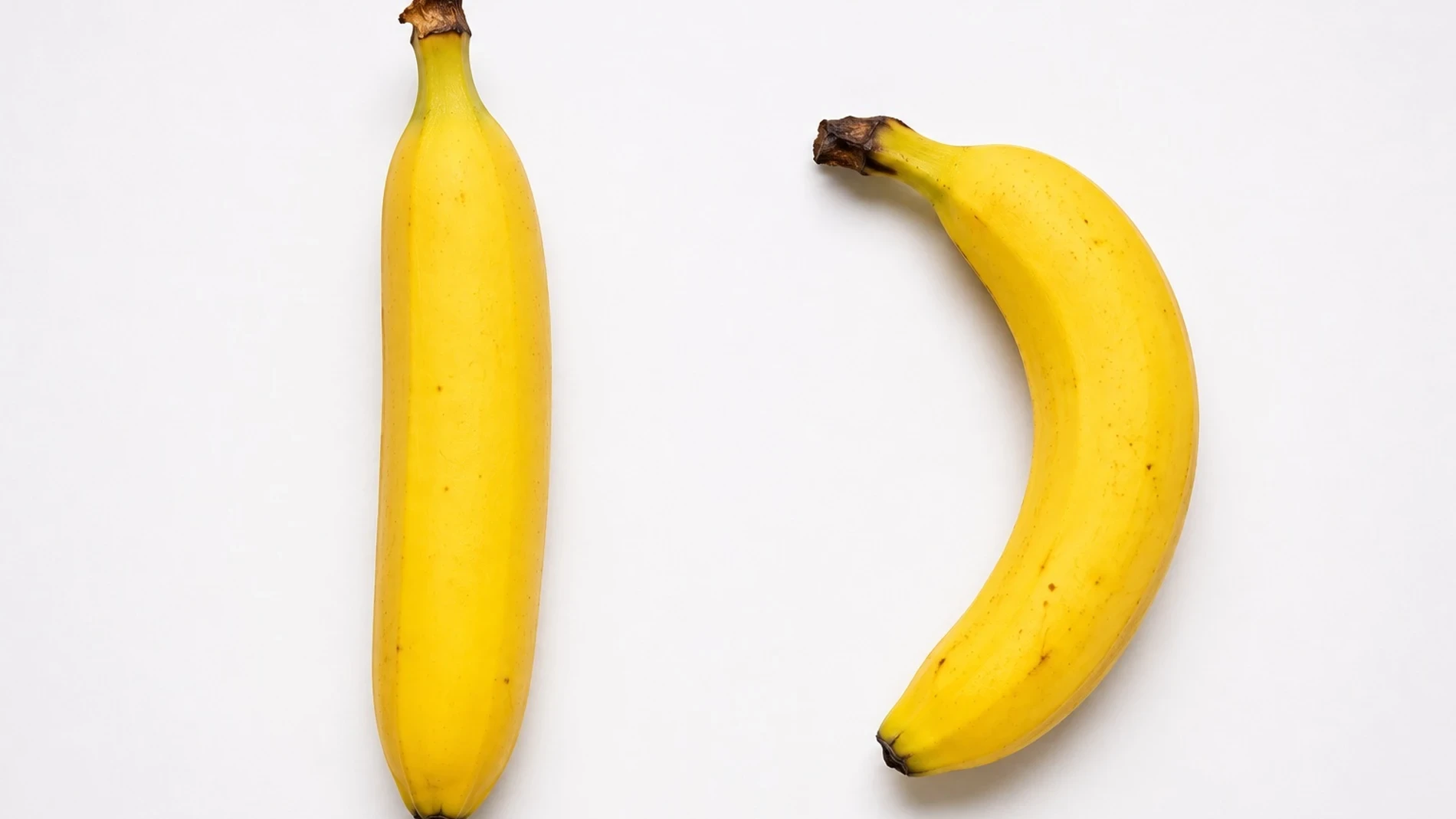 ¿Derecha o izquierda? Qué plátano comprar tan solo con mirar su forma