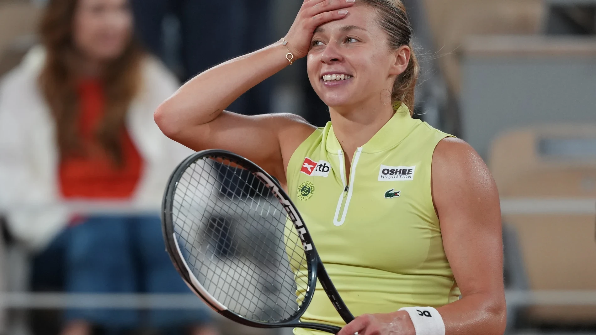 Maja Chwalinska, la número 114 del mundo, de la fase previa a la final de Roland Garros
