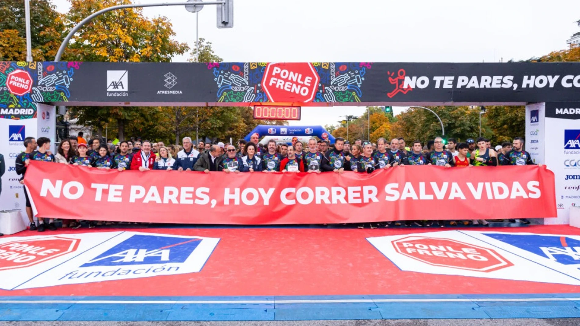 Ponle Freno abre ya el plazo para inscribirse a su gran carrera de Madrid por las víctimas de accidentes de tráfico